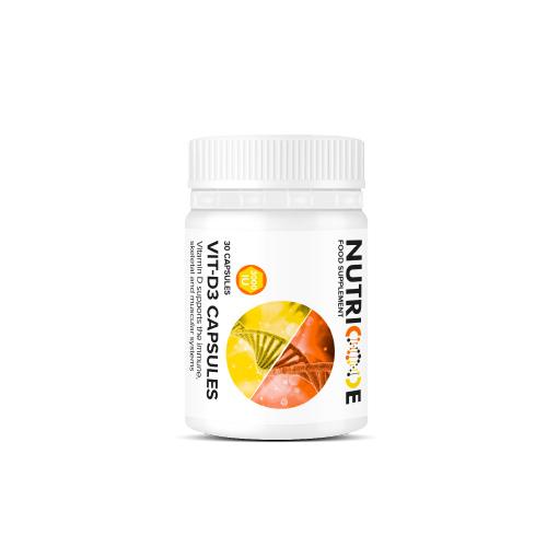 801107.01 - VIT-D3 Capsules 3000 IU - NUTRICODE